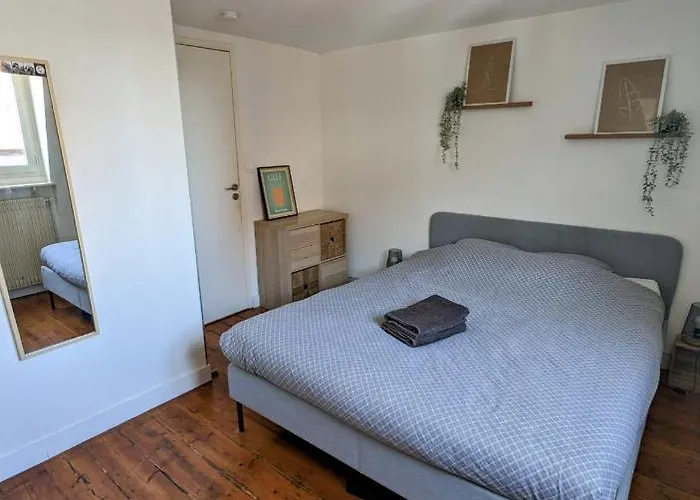 Feriehus Charmante Maison 3 Avec Cour Lille